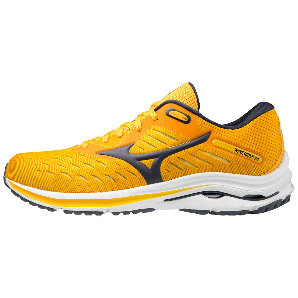 Scarpe Running Mizuno Wave Rider 24 Uomo - Gialle - 07392-MAIE